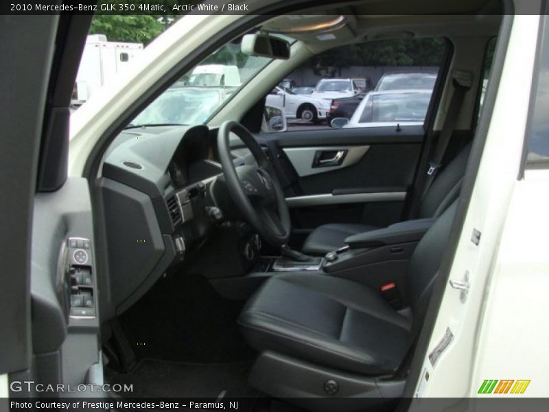 Arctic White / Black 2010 Mercedes-Benz GLK 350 4Matic