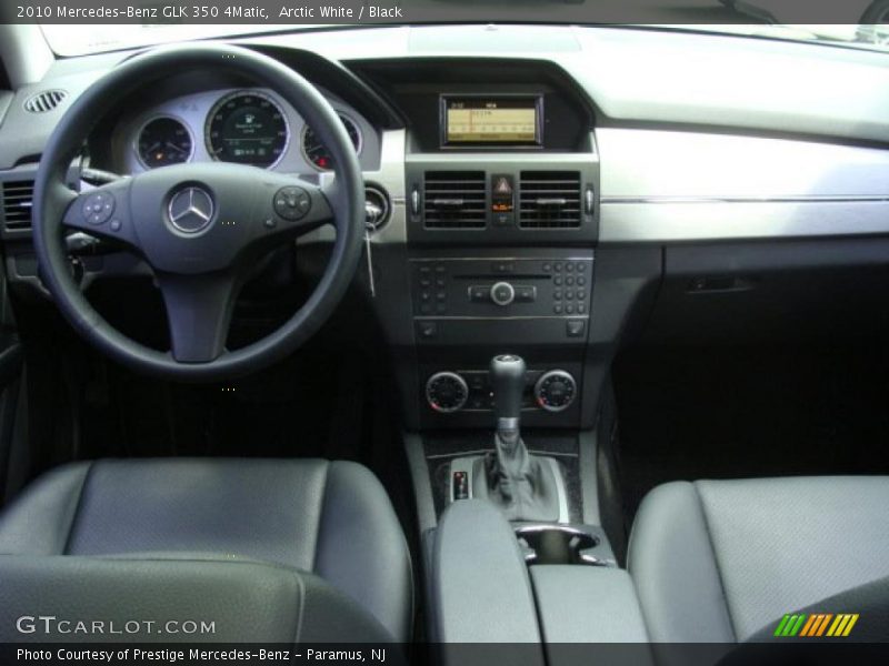 Arctic White / Black 2010 Mercedes-Benz GLK 350 4Matic