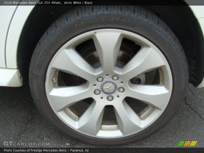 Arctic White / Black 2010 Mercedes-Benz GLK 350 4Matic