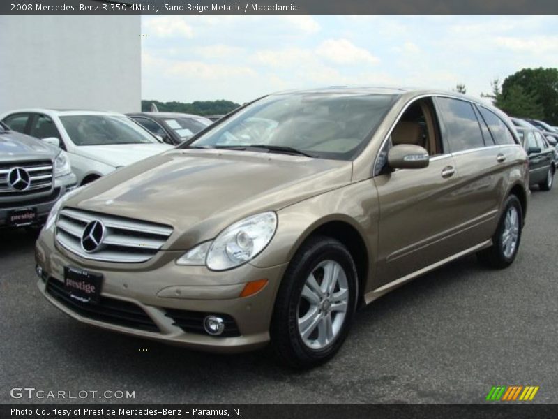 Sand Beige Metallic / Macadamia 2008 Mercedes-Benz R 350 4Matic