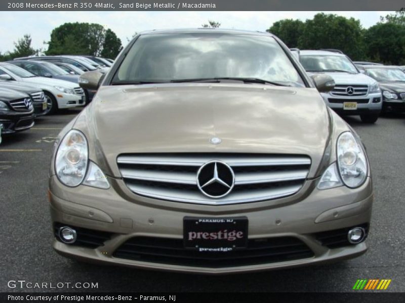 Sand Beige Metallic / Macadamia 2008 Mercedes-Benz R 350 4Matic