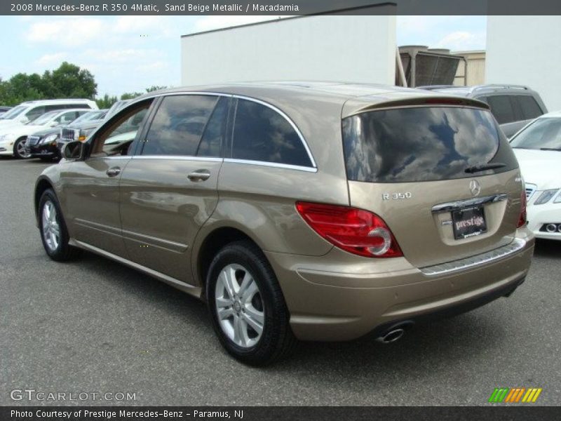 Sand Beige Metallic / Macadamia 2008 Mercedes-Benz R 350 4Matic