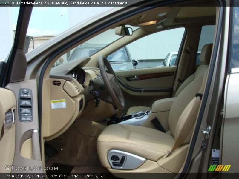 Sand Beige Metallic / Macadamia 2008 Mercedes-Benz R 350 4Matic