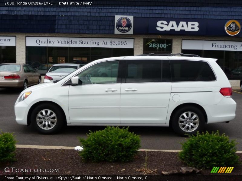 Taffeta White / Ivory 2008 Honda Odyssey EX-L