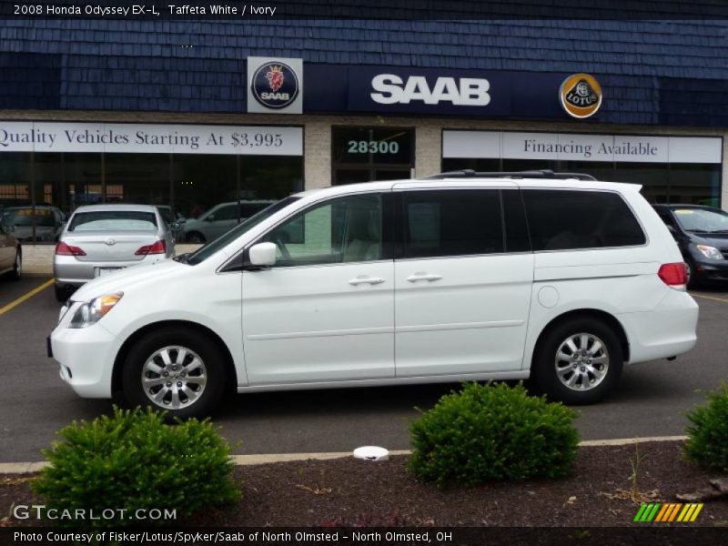 Taffeta White / Ivory 2008 Honda Odyssey EX-L