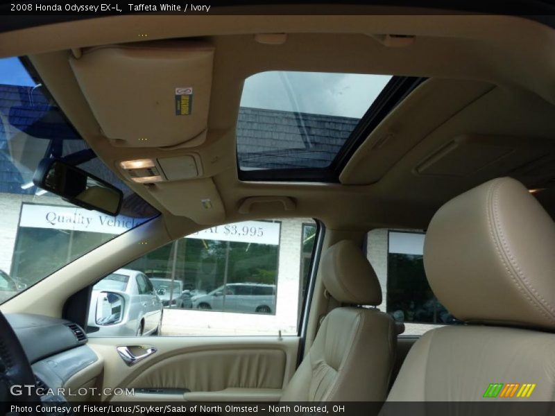 Taffeta White / Ivory 2008 Honda Odyssey EX-L