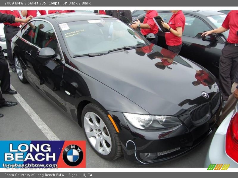 Jet Black / Black 2009 BMW 3 Series 335i Coupe