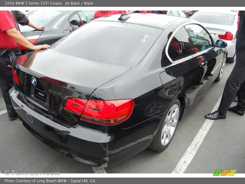 Jet Black / Black 2009 BMW 3 Series 335i Coupe