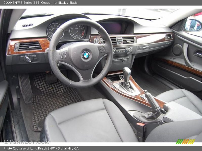 Jet Black / Black 2009 BMW 3 Series 335i Coupe