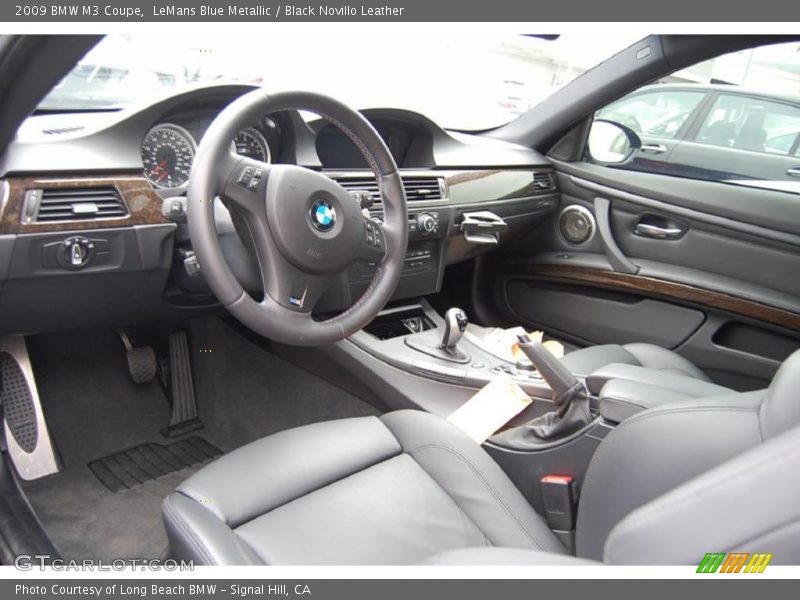 LeMans Blue Metallic / Black Novillo Leather 2009 BMW M3 Coupe