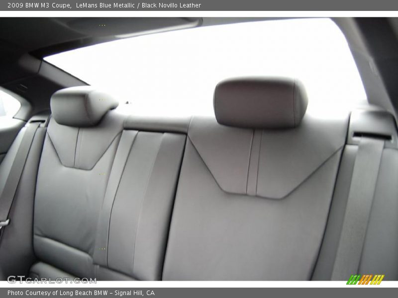 LeMans Blue Metallic / Black Novillo Leather 2009 BMW M3 Coupe