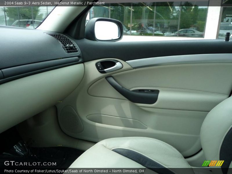 Hazlenut Metallic / Parchment 2004 Saab 9-3 Aero Sedan