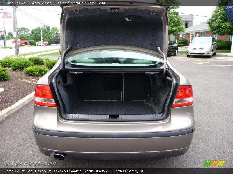 Hazlenut Metallic / Parchment 2004 Saab 9-3 Aero Sedan