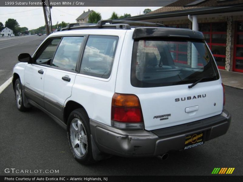 Aspen White / Gray 1999 Subaru Forester S