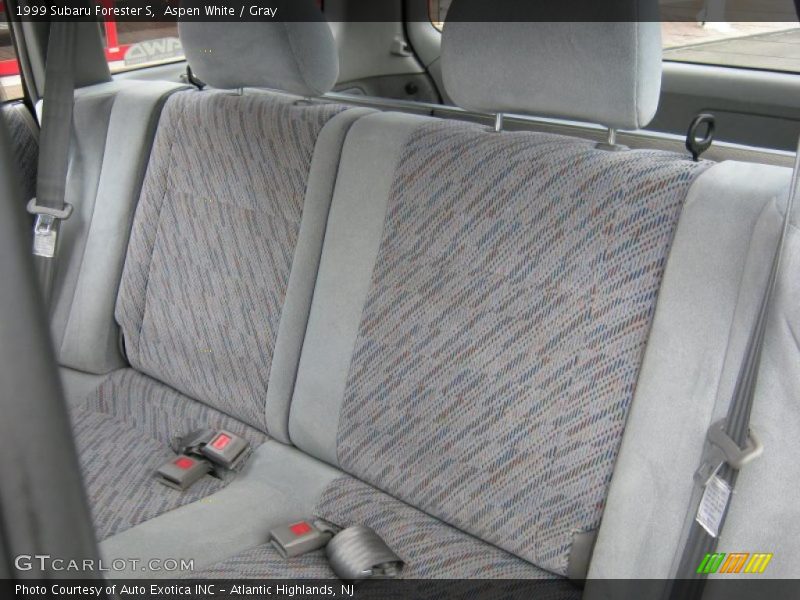 Aspen White / Gray 1999 Subaru Forester S