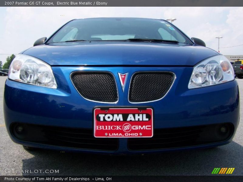 Electric Blue Metallic / Ebony 2007 Pontiac G6 GT Coupe
