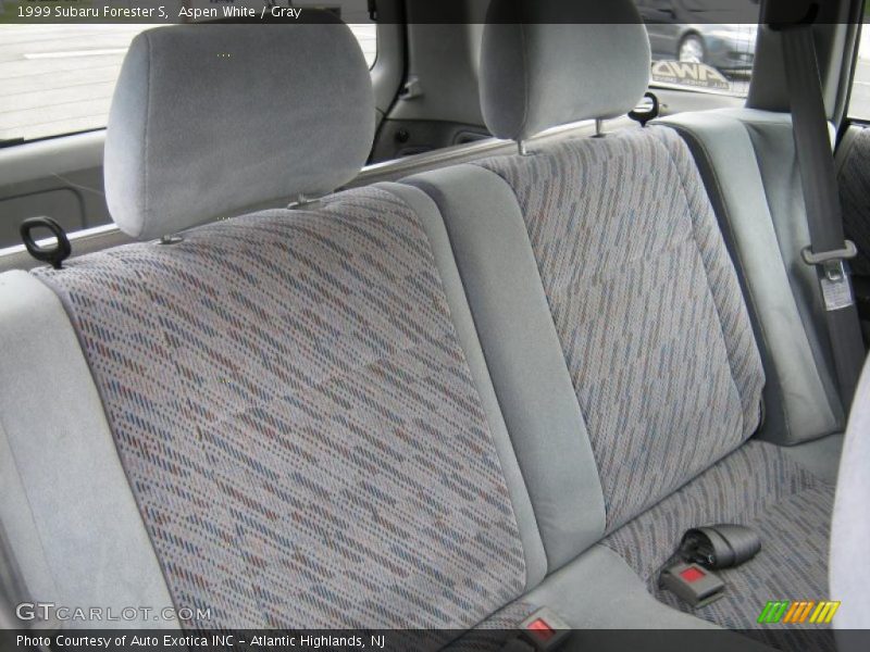 Aspen White / Gray 1999 Subaru Forester S