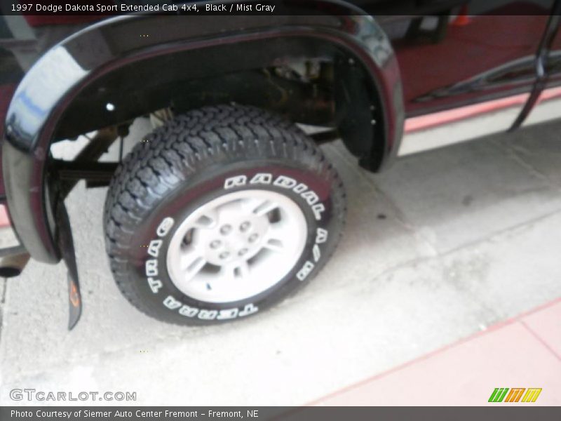Black / Mist Gray 1997 Dodge Dakota Sport Extended Cab 4x4