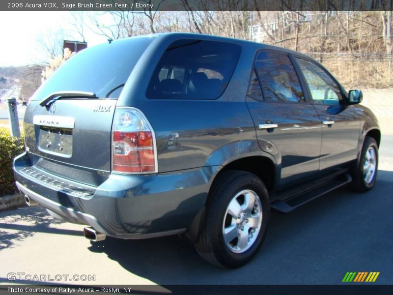 Sage Brush Green Pearl / Ebony 2006 Acura MDX