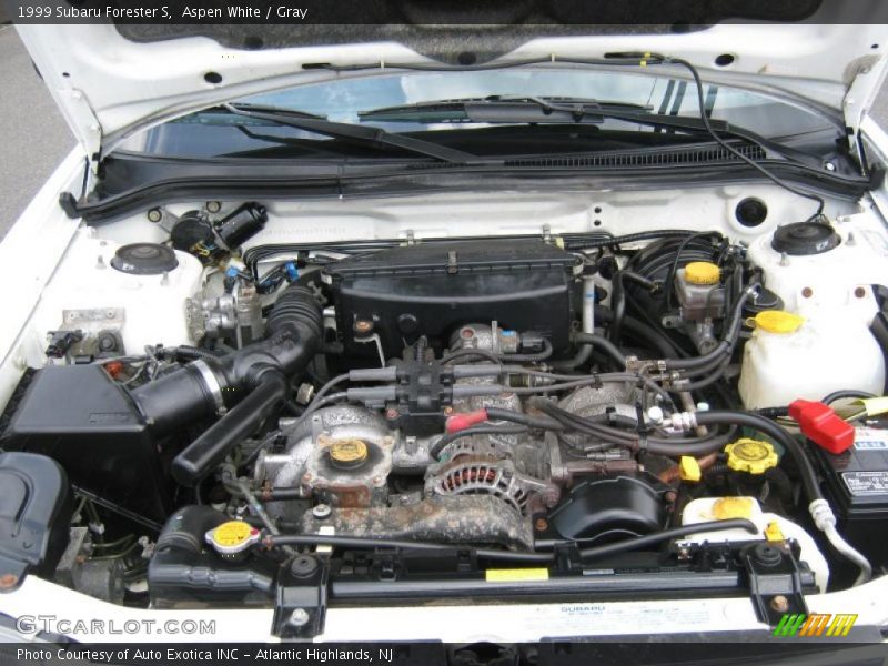 Aspen White / Gray 1999 Subaru Forester S
