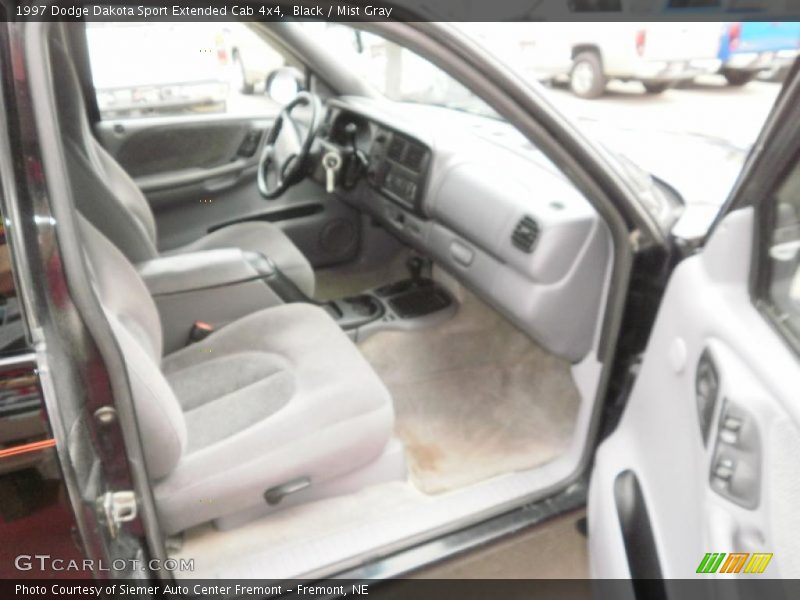 Black / Mist Gray 1997 Dodge Dakota Sport Extended Cab 4x4