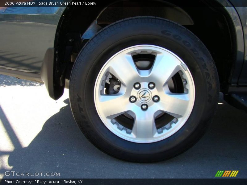 Sage Brush Green Pearl / Ebony 2006 Acura MDX