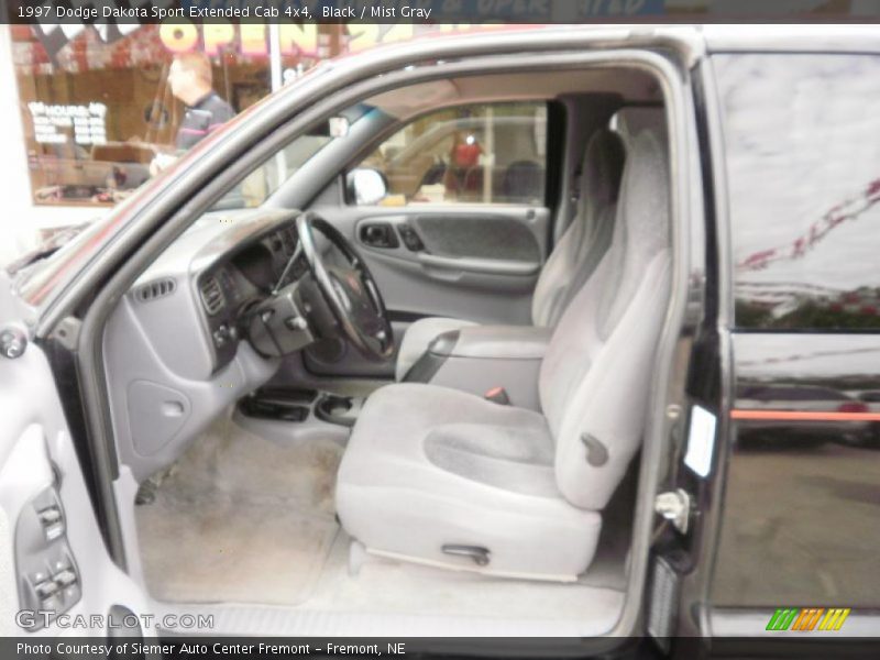 Black / Mist Gray 1997 Dodge Dakota Sport Extended Cab 4x4