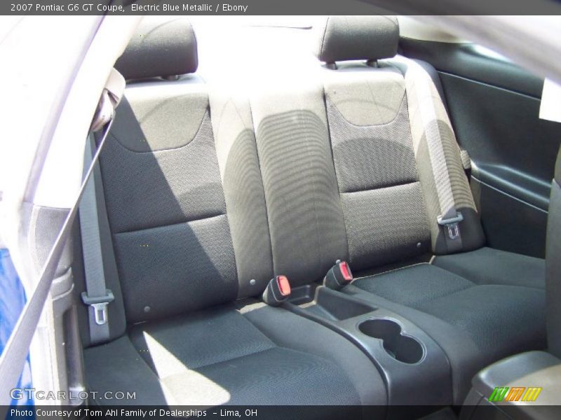 Electric Blue Metallic / Ebony 2007 Pontiac G6 GT Coupe