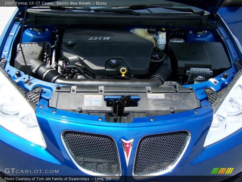 Electric Blue Metallic / Ebony 2007 Pontiac G6 GT Coupe