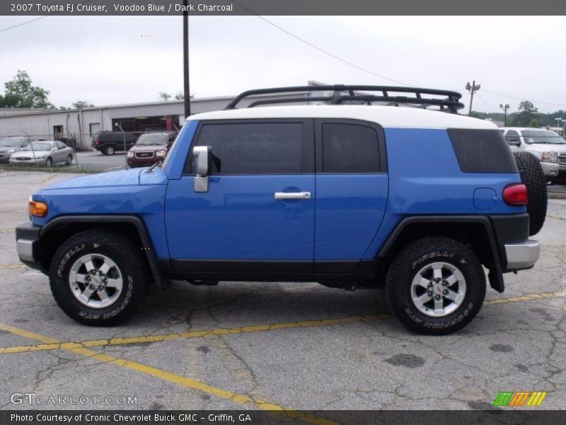 Voodoo Blue / Dark Charcoal 2007 Toyota FJ Cruiser