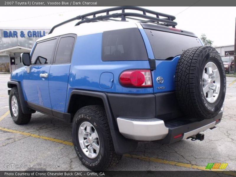 Voodoo Blue / Dark Charcoal 2007 Toyota FJ Cruiser