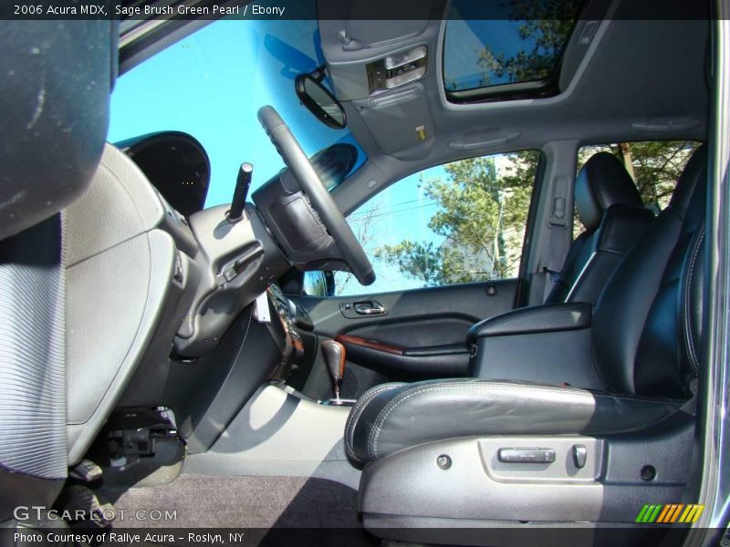 Sage Brush Green Pearl / Ebony 2006 Acura MDX