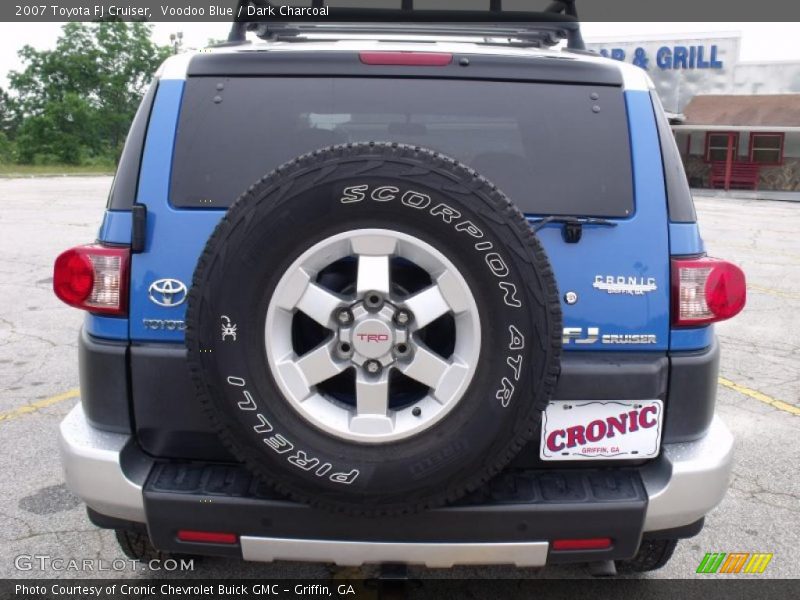 Voodoo Blue / Dark Charcoal 2007 Toyota FJ Cruiser