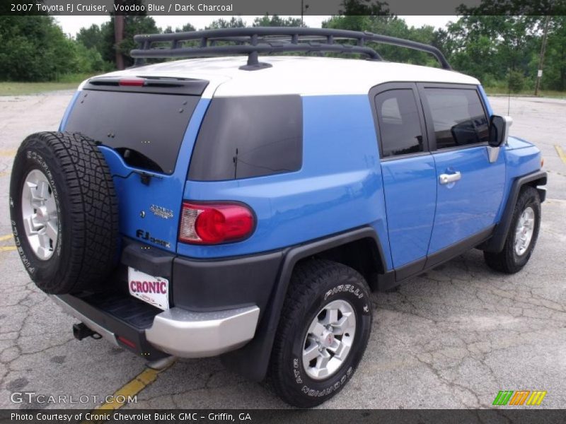 Voodoo Blue / Dark Charcoal 2007 Toyota FJ Cruiser