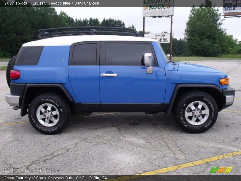 Voodoo Blue / Dark Charcoal 2007 Toyota FJ Cruiser