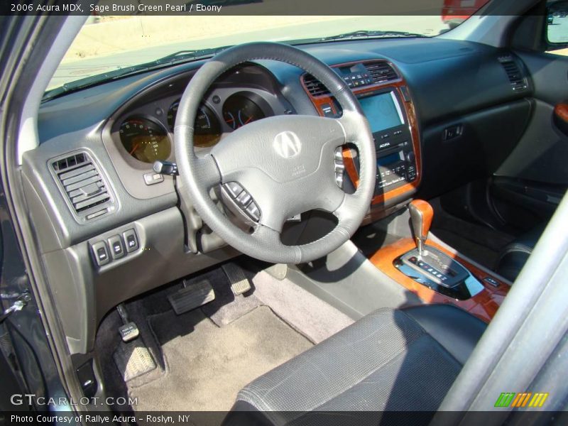 Sage Brush Green Pearl / Ebony 2006 Acura MDX