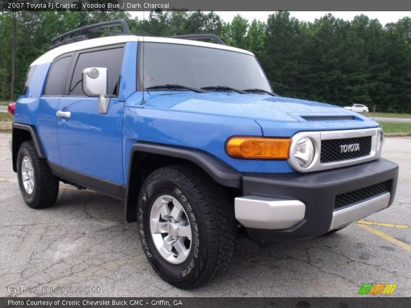 Voodoo Blue / Dark Charcoal 2007 Toyota FJ Cruiser