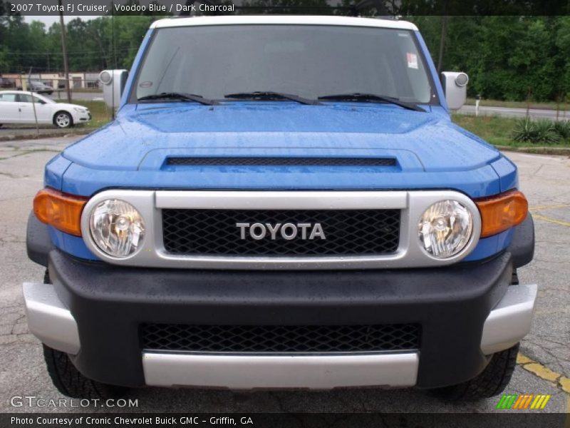 Voodoo Blue / Dark Charcoal 2007 Toyota FJ Cruiser