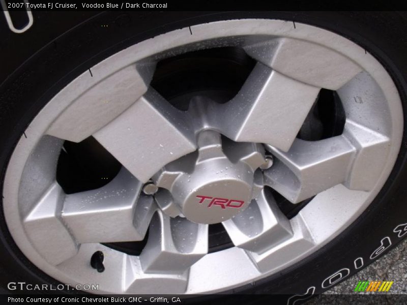 Voodoo Blue / Dark Charcoal 2007 Toyota FJ Cruiser