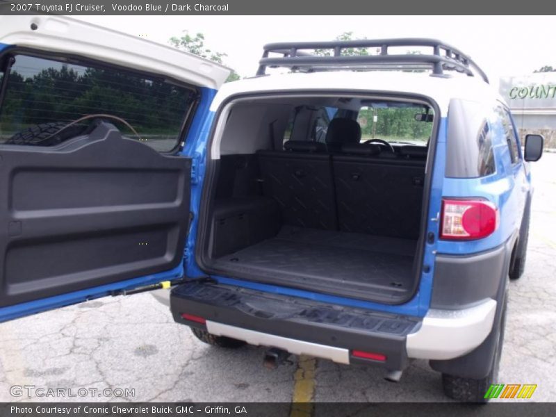 Voodoo Blue / Dark Charcoal 2007 Toyota FJ Cruiser