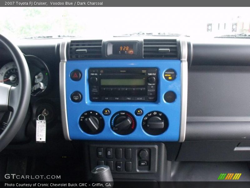 Voodoo Blue / Dark Charcoal 2007 Toyota FJ Cruiser