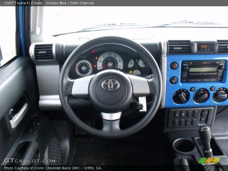 Voodoo Blue / Dark Charcoal 2007 Toyota FJ Cruiser