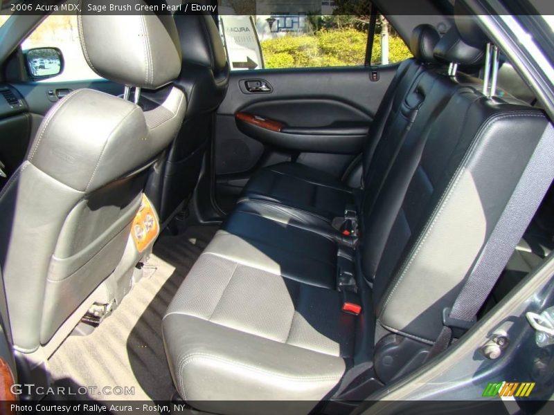 Sage Brush Green Pearl / Ebony 2006 Acura MDX