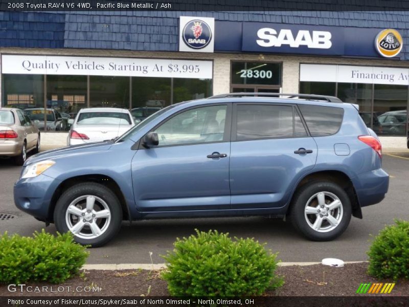 Pacific Blue Metallic / Ash 2008 Toyota RAV4 V6 4WD