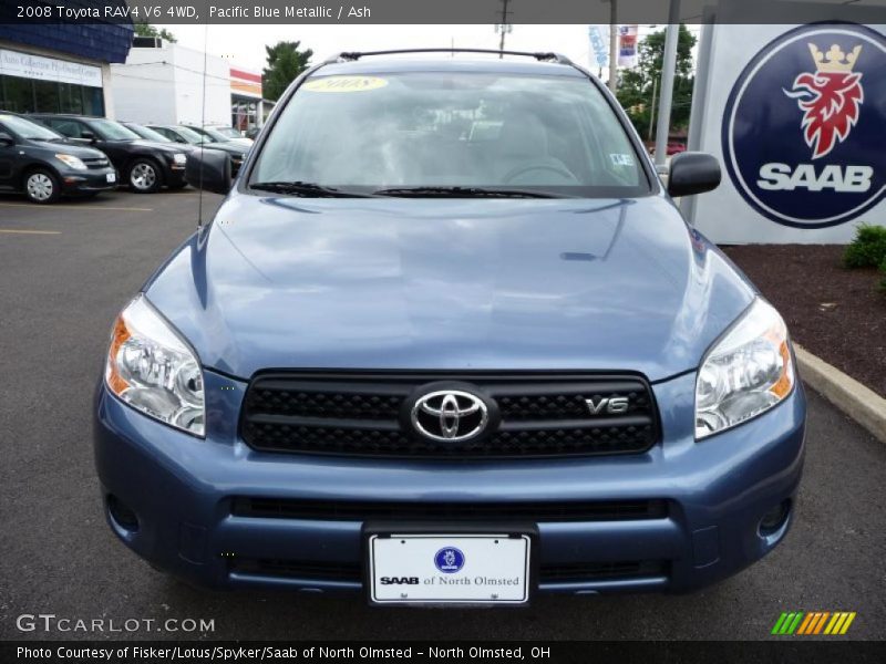 Pacific Blue Metallic / Ash 2008 Toyota RAV4 V6 4WD