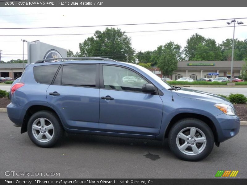 Pacific Blue Metallic / Ash 2008 Toyota RAV4 V6 4WD