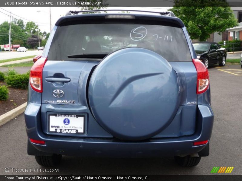 Pacific Blue Metallic / Ash 2008 Toyota RAV4 V6 4WD