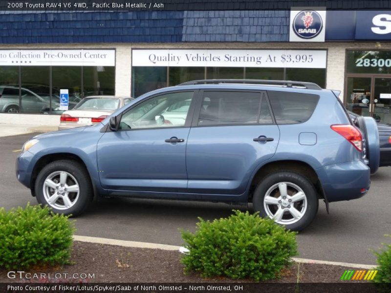 Pacific Blue Metallic / Ash 2008 Toyota RAV4 V6 4WD