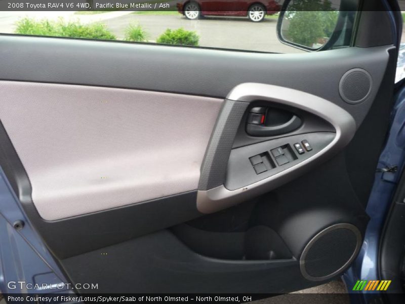 Pacific Blue Metallic / Ash 2008 Toyota RAV4 V6 4WD