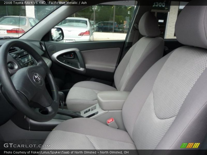 Pacific Blue Metallic / Ash 2008 Toyota RAV4 V6 4WD